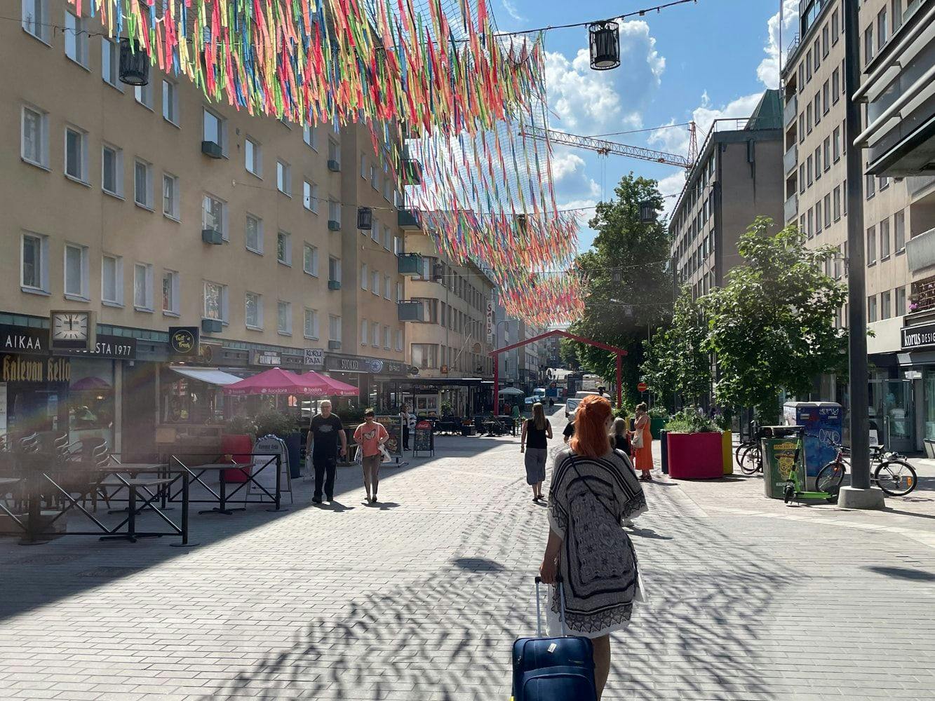 Tuomiokirkonkatu toimii kesäisin. Miksei myös talvisin