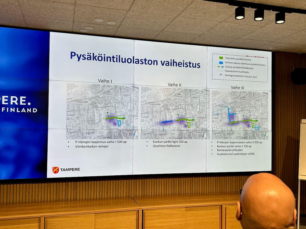 Maan päälliset hankkeet ovat sidottu henkilöautotunneliverkostoon